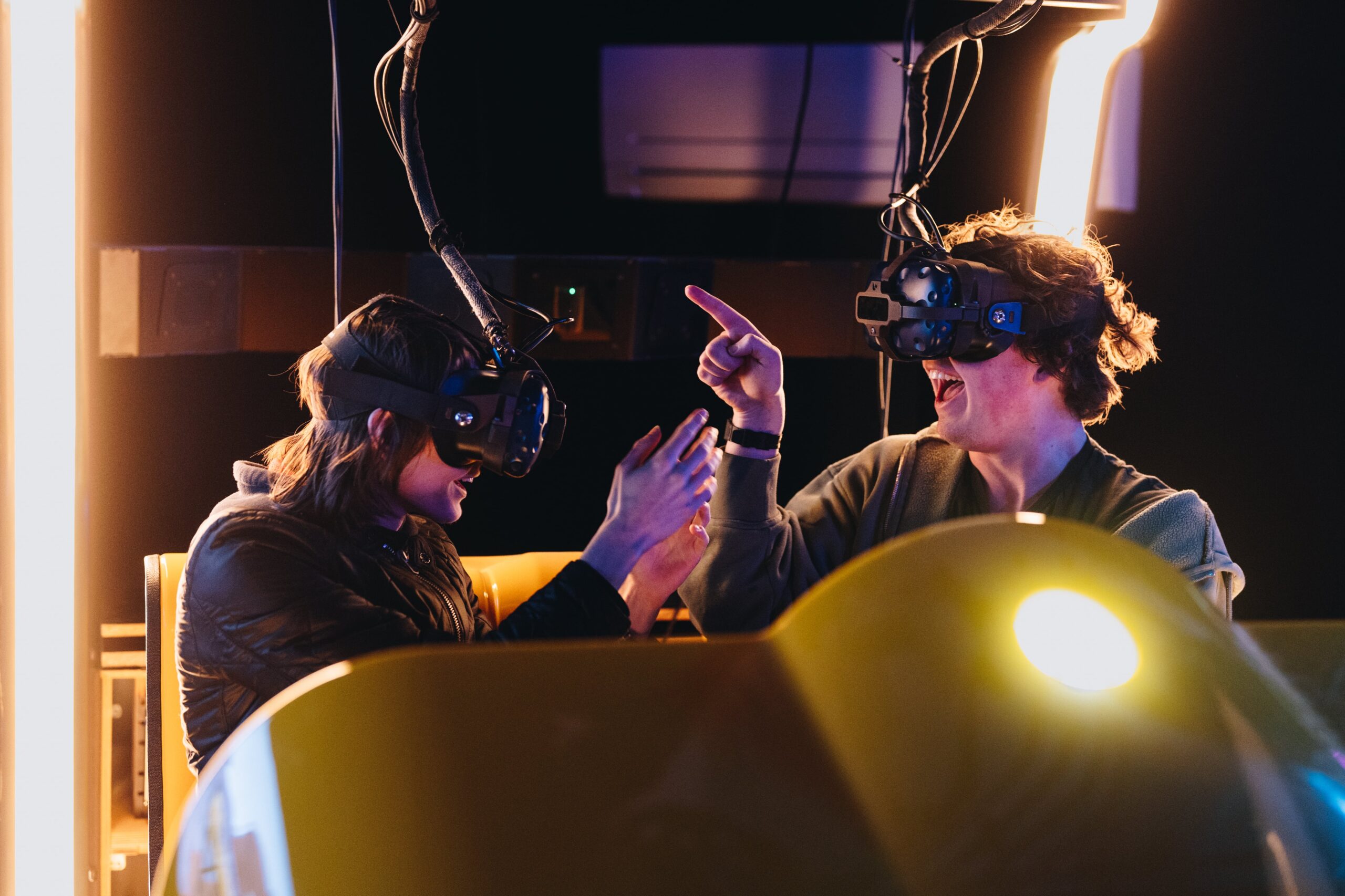 Fun at Triotech Rollercoaster | A'DAM VR Fun at Triotech Rollercoaster | A'DAM VR